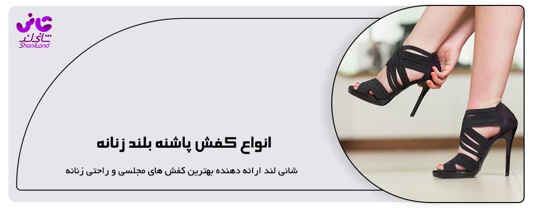 انواع کفش‌ پاشنه بلند زنانه